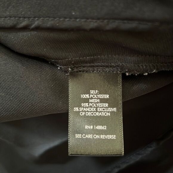 Torrid Dotted Mesh and Charmeuse Top - Picture 7 of 7